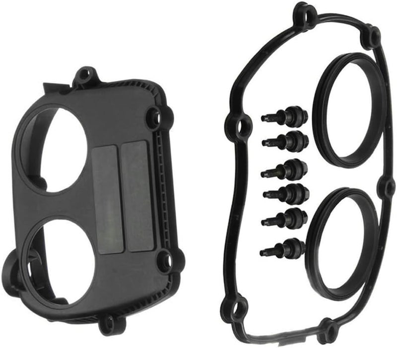 RAGBUSCLE Engine Timing Cover with Gasket, 06K103269F, 06k103483, 06K103583, Compatible with AUDI Q3 Q5 Q7 A3 A4 A5 A6, Compatible with Volkswagen Golf GTI ARTEON, Timing Cover Gasket Kit - Image 1